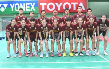 แบดมินตันไทยลุ้นชัยศึกอชก. สาวไทยถูกยกเป็นทีมวางที่3