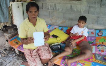 วอนผู้ใจบุญเมตตาช่วยเหลือ! แม่ป่วยท้าวแสนปม-ลูกชาย11ปีป่วยขาบวมโต
