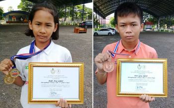 ปรบมือดังๆ2หนูน้อยบุรีรัมย์ คว้าทอง-ทองแดง มวยสมัครเล่นชิงแชมป์ประเทศไทย