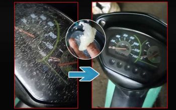 ไอเดียเจ๋ง! หน้าปัดเรือนไมล์แตกร้าว..แก้ง่ายๆด้วยวิธีนี้