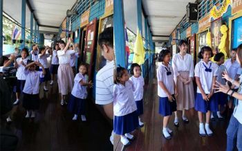 เหล่าโอตะเตรียมพร้อม! \'เฌอปราง\'สวมบทคุณครู ถ่ายทำรายการเดินหน้าประเทศไทย