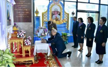 เหล่าพสกนิกรชาวไทยพร้อมใจถวายพระพร\'พระองค์โสมฯ\' (ประมวลภาพ)