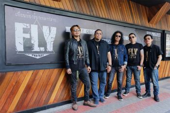 ‘วงฟลาย’นำทีมแถลงข่าว FLY PROJECT  ‘เพื่อนพ้องร้องเพลงฟลาย’