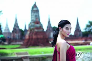 นิโคลีน เลือกอยุธยา เมืองมรดกโลก ถ่ายวีทีอาร์  ก่อนบินลัดฟ้าประกวดมิสเวิลด์ที่จีน