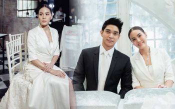 \'เจนี่\'สวมชุดจากแบรนด์พระองค์หญิง ปักลายนกยูงสุดเลอค่าในพิธีหมั้น