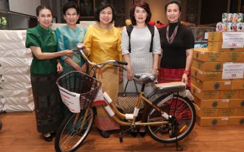 สภาสตรีฯเปิดบ้าน‘จัดวันรวมน้ำใจ’ร่วมออกร้านงานกาชาดประจำปี61