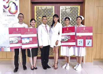 ‘ปอไหม’มิสแกรนด์ เชิญชวนทำความดี  เนื่องในวันสมเด็จพระมหาธีรราชเจ้า 2561
