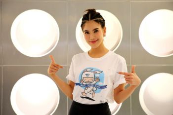 ‘ก้อย-รัชวิน’  ชวนซื้อเสื้อยืด Run Hero Run