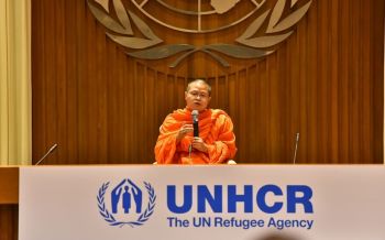 ฉลองตำแหน่ง \'ผู้อุปถัมภ์ UNHCR ด้านสันติภาพ และความเมตตา\' พระมหา \'ว.วชิรเมธี\'