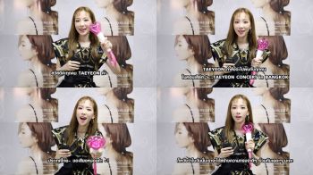 ‘แทยอน’ พร้อมเสิร์ฟความน่ารักถึงแฟนไทย