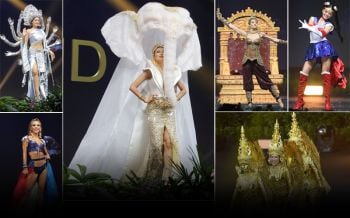 \'ชุดประจำชาติ\'94ประเทศตระการตา ไทยมีลุ้น\'ชุดช้างคู่แผ่นดิน\'