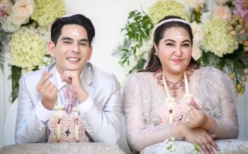 \'บิ๊ก-อุ้ม\'โพสต์ซึ้งหลังแต่งงาน \'เราจะอยู่ด้วยกันจนลมหายใจสุดท้าย\'