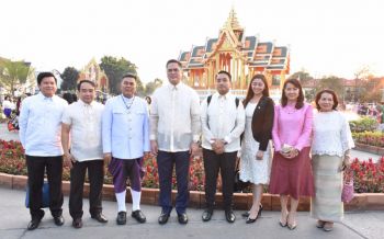 \'รมต.ฟิลิปปินส์-องคมนตรี -ราชสกุล\'เที่ยวชมงานอุ่นไอรักฯ