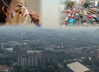 สกู๊ปแนวหน้า : ‘ป่าคอนกรีต-ดงรถยนต์’  ทำคนกรุงระทม‘ฝุ่นPM2.5’
