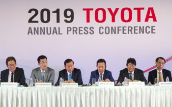 \'โตโยต้า\'แถลงยอดขายปี61โต19.2% คาดการณ์ปี62อยู่ที่1ล้านคัน