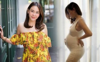 คุณแม่ลูก2! \'นาเดีย\'โชว์ท้อง8เดือน หวั่นคลอดก่อนกำหนด-หมอสั่งอยู่นิ่งๆ1เดือน