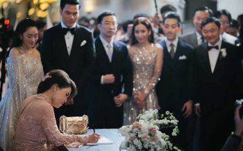 \'อุ๊งอิ๊ง\'โพสต์ภาพชุด!  \'ทูลกระหม่อมฯ\'เสด็จร่วมงานแต่งที่ฮ่องกง