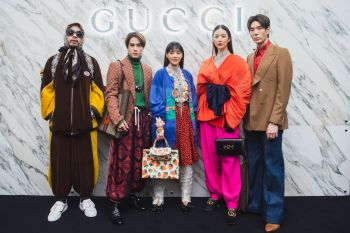 แกนรด์โอเพนนิ่ง ‘GUCCI’ ชวนออกแบบนิวคอลเล็คชั่น พบดาราดังคับคั่ง