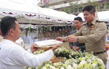 อธิบดีกรมคุกทำพิธีวางศิลาฤกษ์สร้างมณฑป \'เจ้าพ่อเจตคุปต์\'