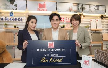ดูราเกรสและเซอเกรสผนึกกำลังอาจารย์ช้าง ทศพร ศรีตุลา เสริมทัพโปรเจ็กท์กระเบื้องเสริมฮวงจุ้ย