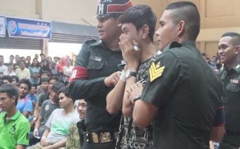 กองทัพเตือนชายไทย  เกณฑ์ทหาร1-12เมย.