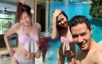 รับลมร้อน!\'แพร\'อวดหุ่นเป๊ะ ควงหวานใจ\'เชน\'จัดทริปสุดสวีท