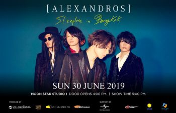 ‘AVALON LIVE’ ดึงสุดยอดวงร็อก [ALEXANDROS] จัด Sleepless in Bangkok 30 มิ.ย.นี้!!