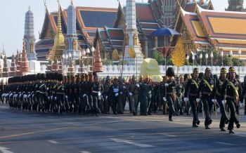 ยิ่งใหญ่สมพระเกียรติ!นายกฯ-ผู้นำเหล่าทัพร่วมซ้อมริ้วขบวนพระบรมราชอิสริยยศฯ