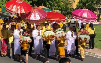 \'หมอธี\'เป็นปธ.พิธีบรรพชาอุปสมบทเฉลิมพระเกียรติ เนื่องในโอกาสมหามงคลพระราชพิธีบรมราชาภิเษก