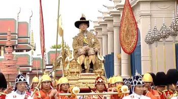 เถลิงถวัลยราชสมบัติ รัชกาลที่10 พระราชพิธีบรมราชาภิเษก