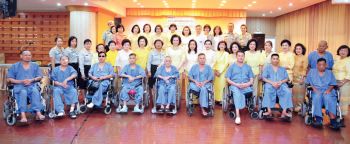‘ชมรมผู้รู้คุณแผ่นดิน’ เข้าเยี่ยมบำรุงขวัญผู้ป่วยทหารผ่านศึก