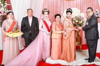 ฉลองแซยิด รัญชา บริบาลบุรีภัณฑ์  เหล่าเซเลบฯมงลง แต่งกายเป็นเจ้าหญิงร่วมฉลอง