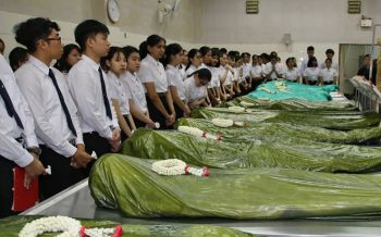 ม.แม่ฟ้าหลวงจัดพิธีทำบุญอุทิศส่วนกุศลแด่อาจารย์ใหญ่ประจำปี61