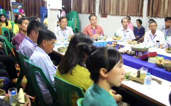 คณะ\'สปป.ลาว\'ศึกษาดูงานพะเยา ก่อนร่วมประชุมการค้าการลงทุนพรุ่งนี้