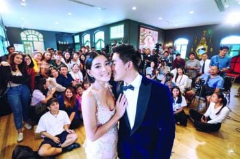 เปิดใจ ‘สายป่าน-วุฒิ’ 2 ปีหัวใจมีรักชื่นมื่น