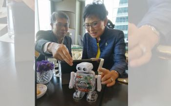 ‘คุณหญิงกัลยา’ฟิต!รุกแลกเปลี่ยน Coding ภาษาคอมพิวเตอร์กับญี่ปุ่น
