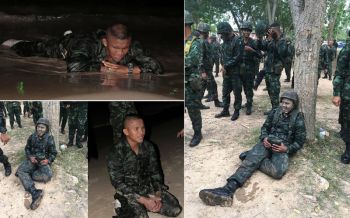 เปิดภาพ!\'บัวขาว บัญชาเมฆ\' ฝึกหลักสูตรทหารเดือด!!!