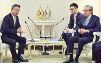 หอการค้าญี่ปุ่นพบ‘สมคิด’ เปิดผลสำรวจเชื่อครึ่งปีหลังลงทุนในไทยดีขึ้น