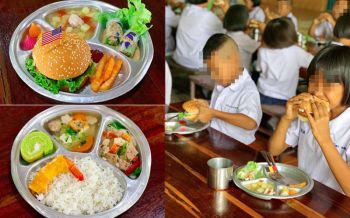 ว้าว! อาหารกลางวัน\'รร.เพชรน้ำผึ้ง\' อัดแน่นด้วยสารอาหาร..บอกเลยน่ากินทุกเมนู