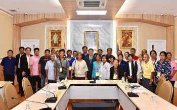 เลขาฯรมว.เกษตรฯสยบม็อบ รับปากเร่งจ่ายเงินชดเชยค่าที่ดินสร้าง‘เขื่อนป่าสักชลสิทธิ์’