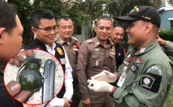 นนทบุรีหวิดบึ้ม! พบระเบิดซุกสวนสาธารณะ EODเร่งเก็บกู้ สุดท้ายเป็นแค่\'ไฟแช็ค\'