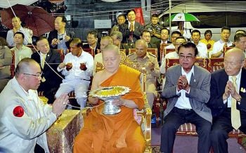 \'สมเด็จธงชัย\'วัดไตรมิตรฯเททอง พระรูปเหมือนหลวงพ่อโต วัดป่าเลไลยก์