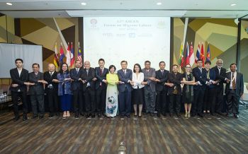 ก.แรงงาน จับมือ ไอแอลโอ ขับเคลื่อนอนาคตของงานรองรับการเคลื่อนย้ายแรงงานอาเซียน