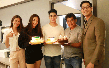 ‘ยูโร ยศวรรธน์- ‘ฝ้าย สุภาพร’ยิ้มร่าถูกเซอร์ไพรส์วันเกิด