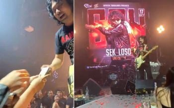 \'เสก โลโซ\'ขึ้นเวทีเสียงกรี๊ดกระหึ่ม! แฟนคลับขอเพลง\'ซมซาน\'ให้ทิป1แสนบาท (ชมคลิป)