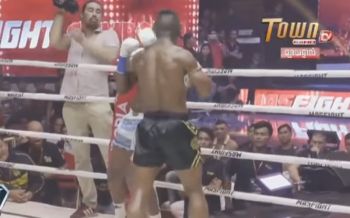 ‘บัวขาว’โคตรโหด! น็อกนักชก‘คองโก’ ศึก Mas Fight