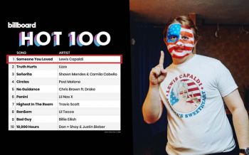Lewis Capaldi ทำลายสถิติศิลปิน British คนแรกในรอบ 2 ปีคว้าอันดับ 1 billboard HOT 100