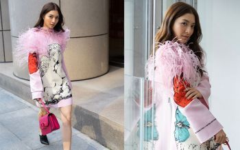 First Day Look \'มิว - นิษฐา\'ส่งลุคสวยหวานท้าอากาศหนาวกรุงปักกิ่ง