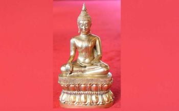 ครั้งแรก! อัญเชิญ \'พระพุทธรูปทองคำสมัยสุโขทัย\' ให้ชาวสิงห์บุรีสักการะวันลอยกระทง
