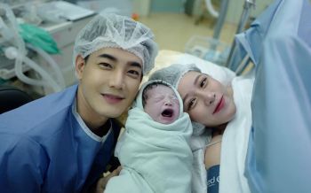 \'ฟลุค-เปิ้ล\'สุดปลื้ม!ได้ทายาทสมใจ ตั้งชื่อ\'จูนี่\'แปลว่าเกิดขึ้นใหม่อย่างสง่างาม